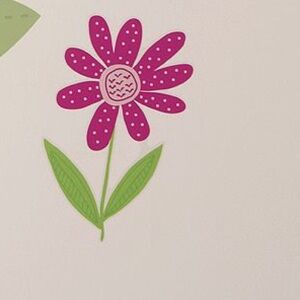 Pottery Barn Kids Daisy Garden Wall Decals Set of 5